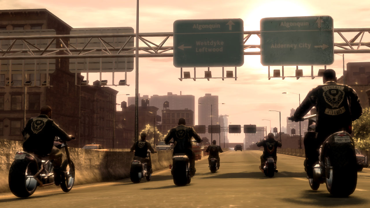 Скрин из игры GTA Liberty City