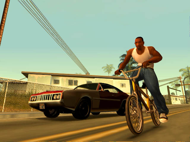 Скрин из игры GTA San Andreas