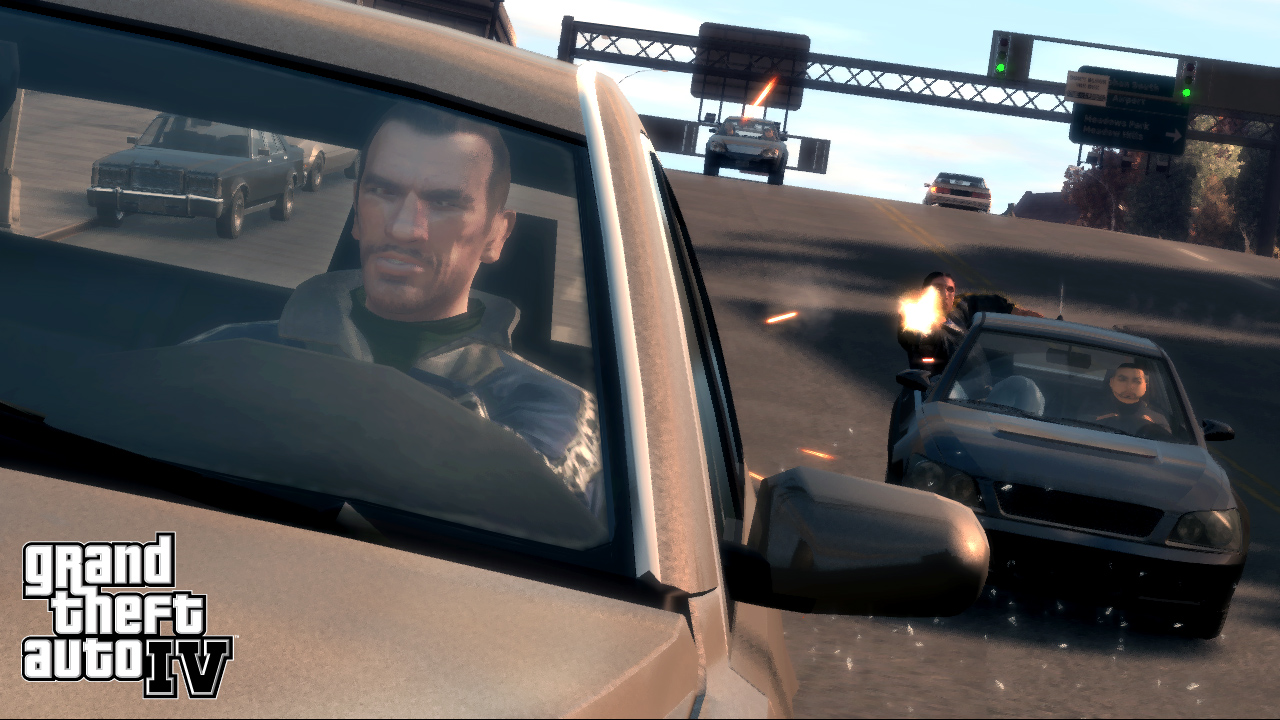 Скрин из игры GTA 4